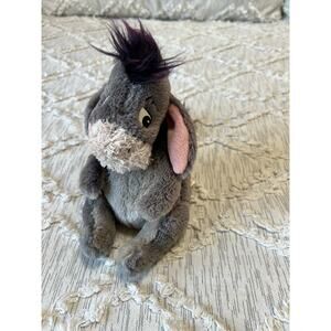 Disney Parks Eeyore Plush Removable Hook And Loop Tail Disneyland